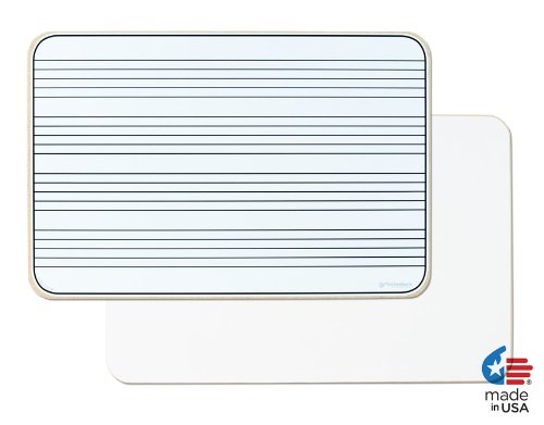 Double Sided 12x18 Music Staff Dry Erase Lap Board