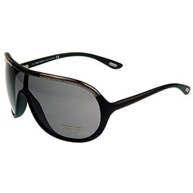 TOM FORD FARRAH TF10 BR GRAY BLACK&GUNMETAL Designer Sunglasses