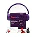 GranVela® A809 Lightweight Foldable Stereo Headphones Adjustable Headband Kids Headsets with Built-in FM Radio, Micro SD Card Player,3.5mm Jack for iPhone, iPad, Android, PC and More (Purple)