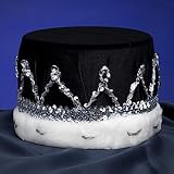 VELVET ROYAL KING'S CROWN BLACK/SILVER
