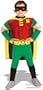Children's Muscle Chest Robin Costume (Sz:SM 4-6)