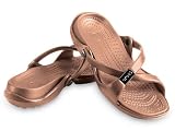 Crocs Adara Sandals for Women - Available in Many Colors!, Size: 10 W US, Color: Bronze / Bronze