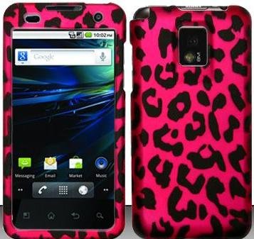 Pink Leopard Hard Snap On Case Cover Faceplate 