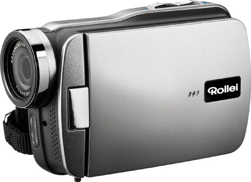 Rollei Movieline SD 40 Camcorder (5 Megapixel Kamera, 7,62 cm (3,0 Zoll) Touchpanel, Full HD, 4-fach digitaler Zoom, Micro-SD, USB 2.0) schwarz