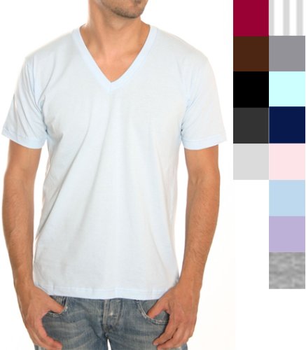 Buy American Apparel Fine Jersey Short Sleeve V-Neck online at Discounted New and Used prices. Delivered to your door with Off-The-Bookshelf.