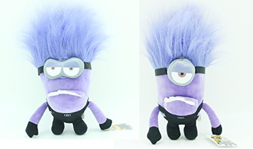 Despicable Me 2 Evil 10 inch Plush Doll Set Featuring Purple Minions Pair