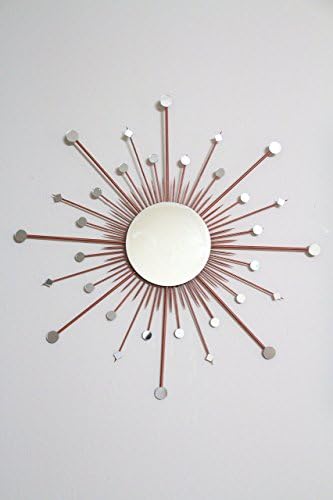 Sunburst Round Handmade Wall Mirror-26"