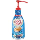 - Liquid Coffee Creamer, French Vanilla, 1500mL Pump Bottle by Coffee-mate