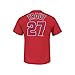 Los Angeles Angels Mike Trout Youth Red Name and Number T-Shirt