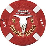 Set of 20 HOLD'EM SALOON Inlay 11.5g Poker Chips