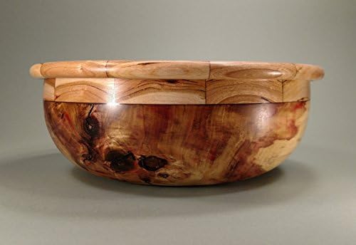 2208 Box Elder Flame Bowl With Segmented Cherry Rim