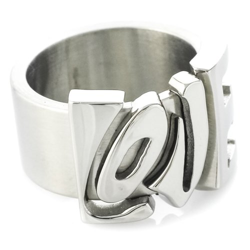 Miss Sixty Anello WM10404A Stainless Steel Ladies Love Ring