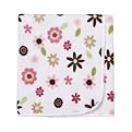 Circo&reg; Baby Blanket - Pink/Brown Flowers