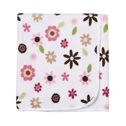 Circo® Baby Blanket - Pink/Brown Flowers : Target