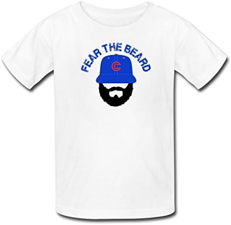 Leelily Fear The Beard Boy's T-Shirts L
