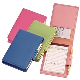 Royce Leather Deluxe Flip Style Note Jotter Business Accessories