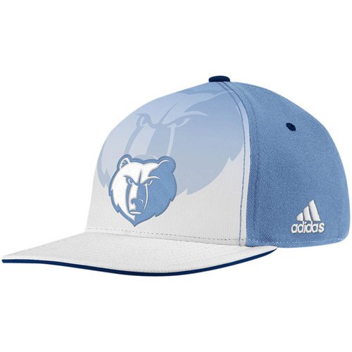 adidas Memphis Grizzlies Youth Light Blue-White 2011 Official Draft Day Flex Fit Hat