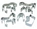 Set of Cookie Cutters Horses
