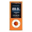 Premium Orange Silicon RUBBER Skin for the Apple iPod Nano 5 5th Generation
