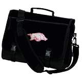 Pink University of Arkansas Messenger Bags Pink Arkansas Razorbacks School Bag or Briefcase Laptop Bags - Best Unique GIFT IDEA for Men Man Ladies Him Her Students Alumni Women or a Child