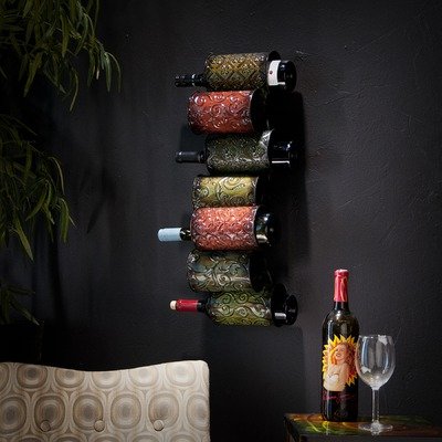 Detail image Vigo Wall-Mount Wine Storage Rack