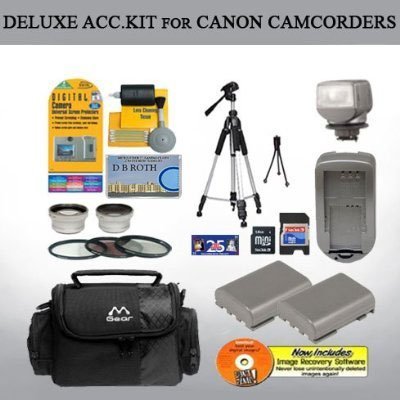 Deluxe Accessory Kit For The Canon HG10 AVCHD 40GB High Definition Camcorder