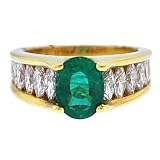 Almaz 18kt Emerald & Diamond Ring 1.60ct