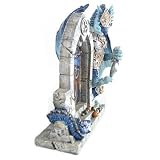 Dragon Standing By Stained Glass Window - 2 assorted Designs (Sold Separately)