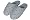 Isotoner Womens Scalloped Embroidered Clog Slipper, White, 7/8