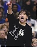 Mark Cuban Autographed/Hand Signed Dallas Mavericks Owner 8x10 Photo - 2011 NBA Champions