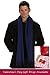 Fishers Finery Men's 100% Pure Cashmere Winter Scarf; 2-Ply Ultra Plush