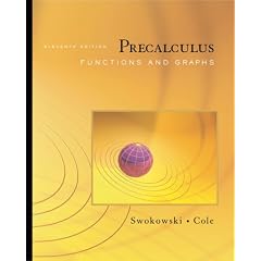 Precalculus: Functions and Graphs (with CengageNOW Printed Access Card)