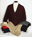 Men's Solid Links Cardigan Sweater