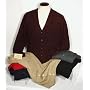Men's Solid Links Cardigan Sweater