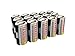Tenergy 2200mAh Sub C NiCd Battery for Power Tools, 1.2V Flat Top Rechargeable Sub-C Cell Batteries with Tabs, 15-Pack