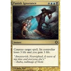 Magic the Gathering Shards of Alara - Punish Ignorance Rare Card 183/249