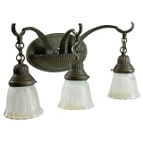 Kichler Nostalgia 3 Light Bath Fixture- Tuscan Gold Finish