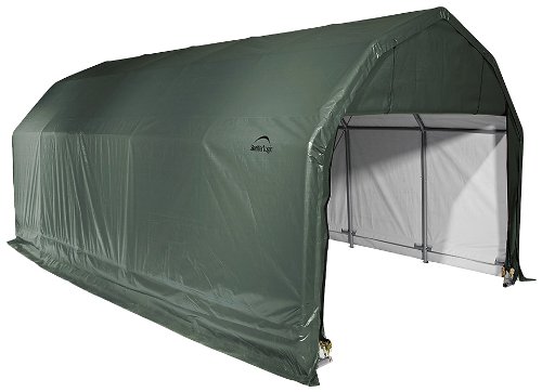 ShelterLogic 90254 Green 12x28x11 Barn Shelter