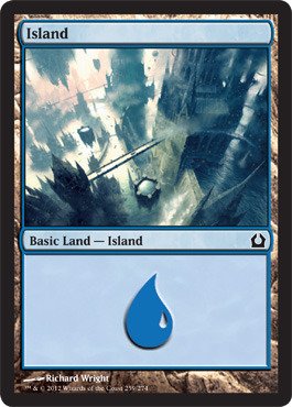 Magic: the Gathering - Island (259) - Return to Ravnica - Foil
