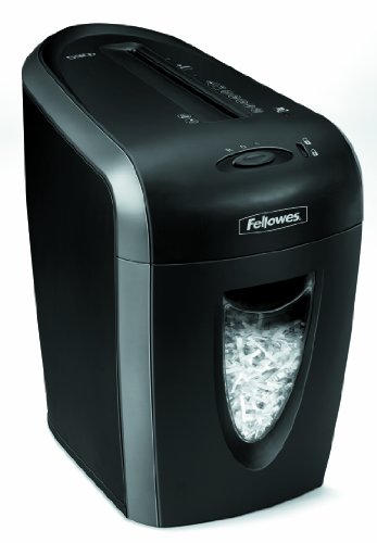 Fellowes Powershred 59Cb Aktenvernichter 9 Blatt, schwarz/silbergrau