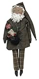 Mail Bag Santa Primitive Doll