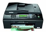 Brother MFC J615W - Multifunction ( fax / copier / printer / scanner ) - colour - ink-jet - copying (up to): 23 ppm (mono) / 20 ppm (colour) - printing (up to): 35 ppm (mono) / 28 ppm (colour) - 100 sheets - 33.6 Kbps - Hi-Speed USB, 10/100 Base-TX, 802.11b, 802.11g, USB host