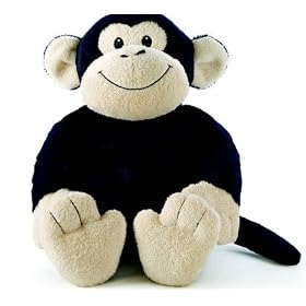 Aroma Home Warm Cuddles Monkey Microwavable Heat Pack with Lavender and Chamomile Pure Essential Oil – Made in England