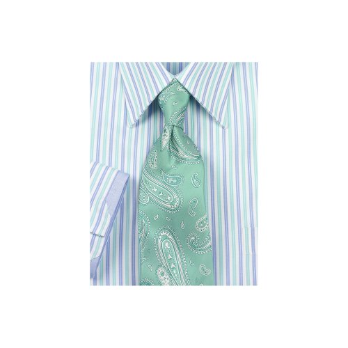 Paul Fredrick Satin Paisley Tie