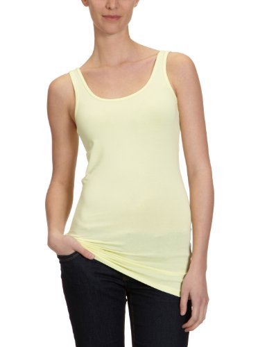 ONLY Damen Top, 15060061 LIVE LOVE LONG TANK TOP RPT, Gr. 38 (M), Gelb (TENDER YELLOW) Preisvergleich