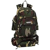 Extreme Pak Invisible Pattern Heavy-Duty Camo Backpack