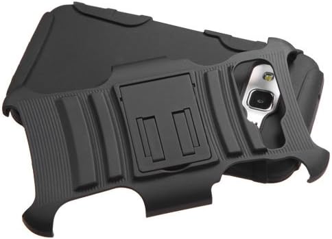 Samsung Galaxy Core Prime G360 / Galaxy Prevail LTE Case - Tactical Hybrid Armor Case Dual Layer Cover Protector with Kickstand (Includes Stylus Pen) For Galaxy Core Prime G360 / Galaxy Prevail LTE - Black/Black