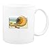 Mug with snake, reptile, adder, serpent, bowl