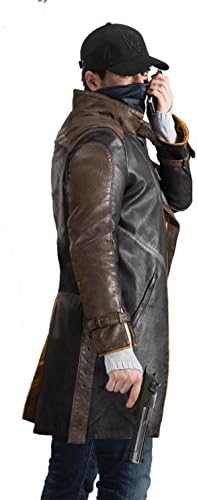 Kmvei WD Men's Long Sleeve Coat Cosplay Costume-Coat+Sweater-Medium