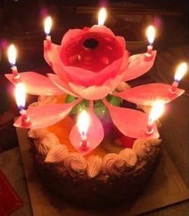 Huaiysl The Amazing Happy Birthday Candle Pink